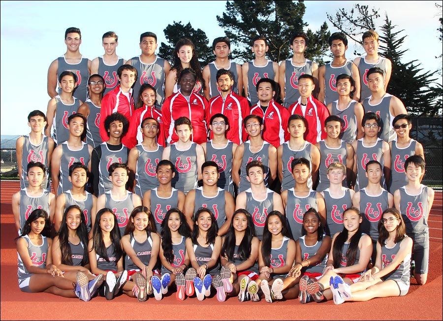 Track team photo for Yary Photography of Northern California